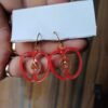 Apple Glow Resin Charms
