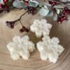 Winter Bloom Snowflake Candle