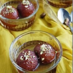gulab jamun candle